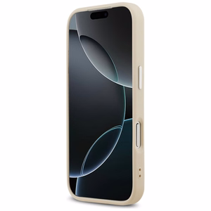 Karl Lagerfeld Karl Pin MagSafe suojakuori iPhone 17 Pro:lle - beige
