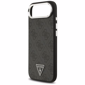 GUESS suojakuori iPhone 17 Air MagSafe-yhteensopiva PU 4G W/Triangle Logo SL - musta