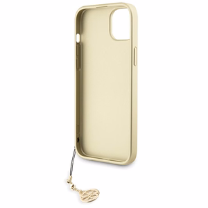 Guess 4G Charms Collection suojakuori iPhone 15 Plus:lle - harmaa
