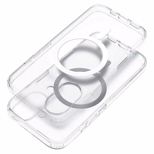 Clear Mag Cover Elite STR-suojakuori mallille iPhone 17 Pro / 18 Pro, MagSafe-yhteensopiva, kellastumattomasta materiaalista ja Camera Control -painikkeella – läpinäkyvä