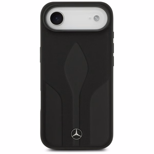 Mercedes Leather The Move MagSafe -suojakuori iPhone 17 Air - musta