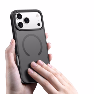 DUX DUCIS YIND Suojakuori (avoin rengas) iPhone 17 Pro Max:lle - Musta