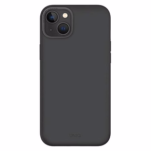 Uniq Lino Hue Magclick latauskotelo iPhone 14 Plus - harmaa