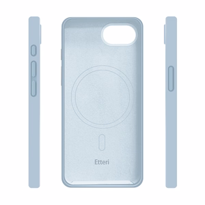 Etteri Silicone Mag case for iPhone 16e / 17e light blue
