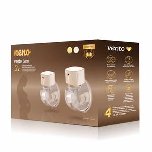 VENTO TWIN Three-Phase, Cordless Electronic Breast Pump