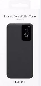 Suojakuori EF-ZS926CBE Samsung Smart View Galaxy S926 S24 Plus musta