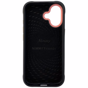 Nimmy Glasses Cool Cat Suojakuori iPhone 17:lle - Musta