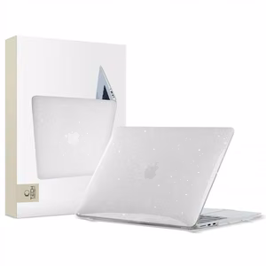Tech-Protect SmartShell Suojakuori MacBook Air 13" M2 / M3 / 2022-2024 - Kirkas-Glitter