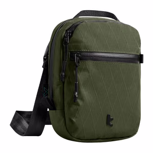 TOMTOC Aviator-T37 travel bag with shoulder strap X-Pac 1.3L (green)
