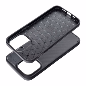 Suojakuori iPhone 15 PRO MAX:lle Carbon Premium musta