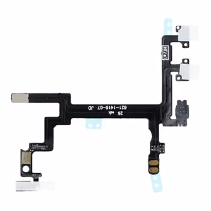 Flex-kaapeli iPhone 5:lle On/Off ja sivupainikkeet