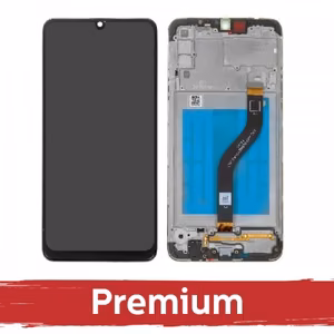LCD Display Compatible with Samsung A207 A20s black with Frame OEM