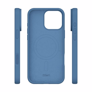 Etteri Silikoninen Mag suojakuori iPhone 16 Pro Max 6,9:lle tummansininen