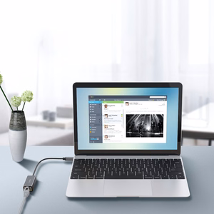 Orico XC-R45-V1 verkkosovitin USB-C–RJ45, Gigabit Ethernet, 1 Gbps – musta