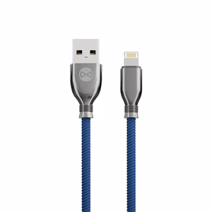 Forever Tornado kaapeli USB - Lightning 1,0 m 3A laivastonsininen