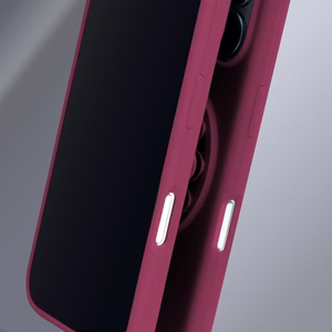 Silikoninen Stick suojakuori iPhone 11:lle tummanpunainen