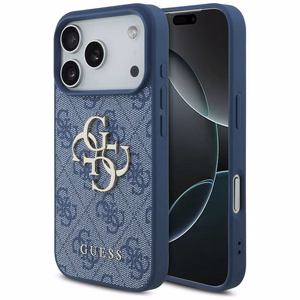 GUESS-kotelo mallille IPHONE 18 Pro/17 Pro (4G Big Logo) (väri: ruskea)