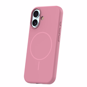 Silicone Thin Mag kotelo iPhone 17 6,3" ruusu