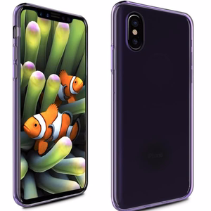 Zizo TPU suojakuori laitteelle iPhone X, violetti