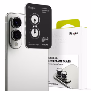Tech-Protect Quick Set+ Karkaistu lasi Samsung Galaxy S25 Edge:lle - läpinäkyvä