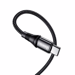 Hoco USB-C - USB-C -kaapeli PD 5A 100W 1 m X50 musta