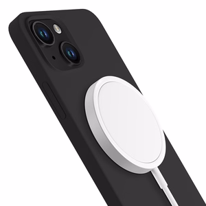 3mk Hardy Silikoninen MagCase iPhone 14 Plus:lle - harmaa