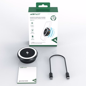 Acefast wireless induction charger with dark gray (E2) cooling system