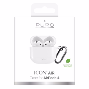 Puro Icon Case for AirPods 4 - White
