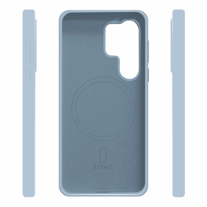 Etteri Silikoninen Mag Suojakuori Samsung Galaxy S25 Ultralle vaaleansininen