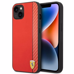 Ferrari FEHCP14MAXRE iPhone 14 Plus 6.7" red/red hardcase Carbon