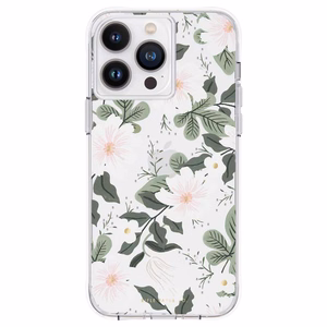 Rifle Paper Clear suojakuori iPhone 14 Pro Max -laitteelle, Willow -kuvioinen