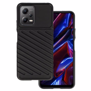Thunder Suojakuori Xiaomi Redmi Note 12 5G/Poco X5:lle musta