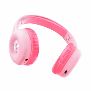 Trust Nouna Kuulokkeet mikrofonilla langallinen ja langaton pääpanta puhelut / musiikki USB Type-C Bluetooth vaaleanpunaiset