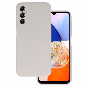 Silicone Lite Suojakuori Samsung Galaxy A14 4G/5G:lle - titaani
