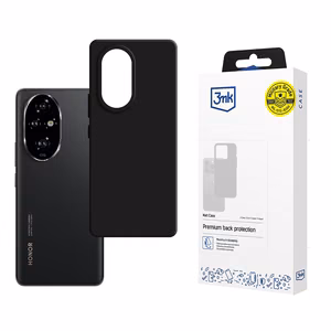 3mk Matt Case Honor 200 Pro:lle - Musta