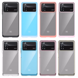 Outer Space Kotelo Xiaomi Poco X4 Pro 5G kansi joustava kehys musta