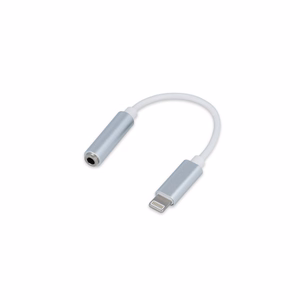 Setty adapteri Lightning - 3,5 mm audioliitäntä valkoinen