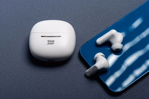 Bluetooth handsfree Blue Star (BK44) TWS valkoinen