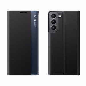 New Sleep Suojakuori Samsung Galaxy S23+:lle läppäjalusta musta