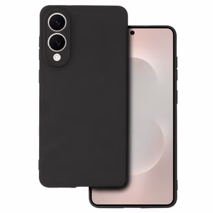 Back Case Matt Samsung Galaxy S25 Edge:lle musta