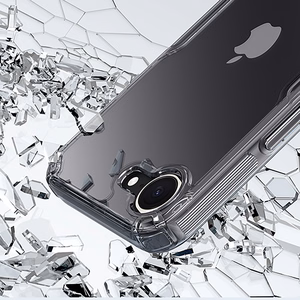 Nillkin Nature Pro Suojakuori iPhone 16e / 17e:lle - Läpinäkyvä