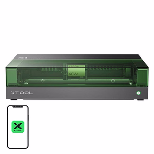 2-in-1 laserkaiverruskone xTool S1 40W Basic (musta)