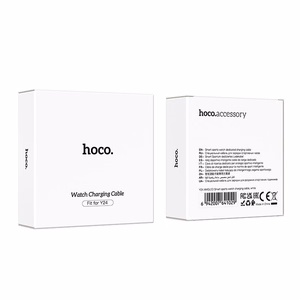 Charging cable for smartwatch Hoco 0,6 m Y24 white