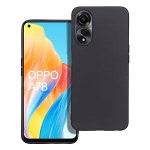Matta musta Suojakuori Oppo A78 5G:lle