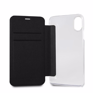 Karl Lagerfeld Signature Glitter iPhone X/Xs Case - Black