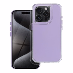 Matrix Suojakuori iPhone 17:lle vaalea violetti