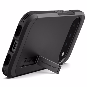 Spigen Tough Armor Mag MagSafe -suojakuori Google Pixel 11 -mallille, musta