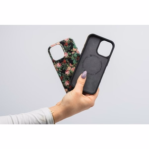 Case for iPhone 15 PRO MAX Forcell F-Protect Mirage compatible with Magsafe Military Drop-Test rose drama