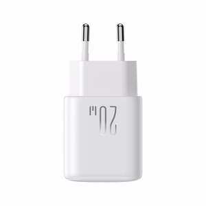 Joyroom JR-TCF20 USB-C PD 20W network charger - white + USB-C / USB-C cable 1m