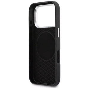 BMW M Sign Metal Logo MagSafe Suojakuori iPhone 17 Pro:lle - musta